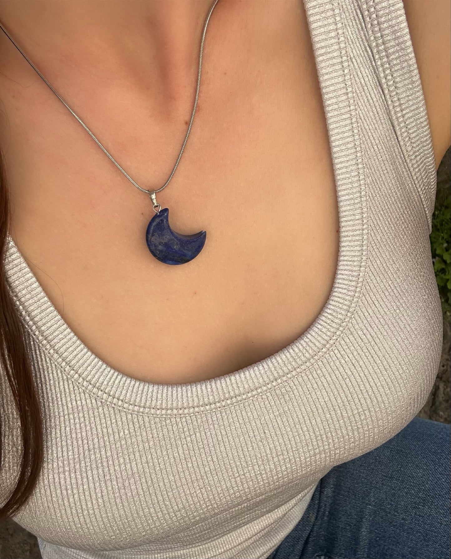 Blue Moon Necklace