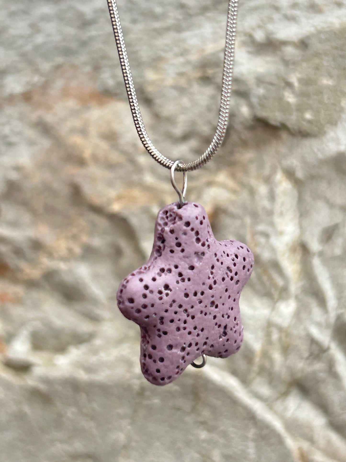 Lava Star Necklace