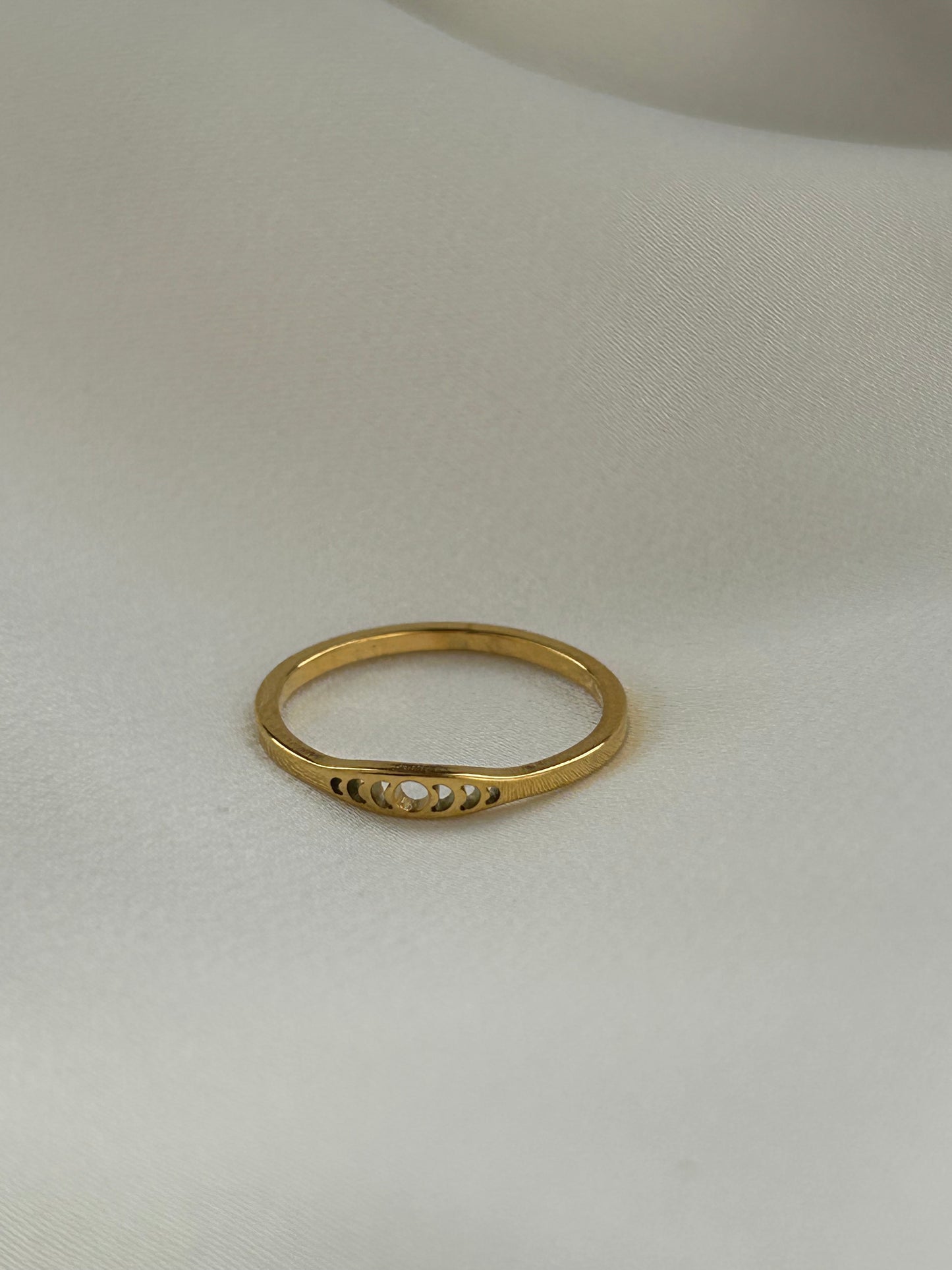 Golden Moon Ring