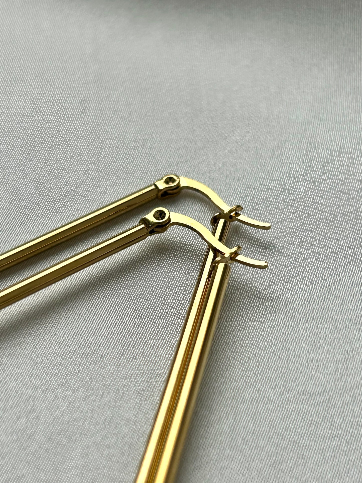 Golden Traingle Earrings