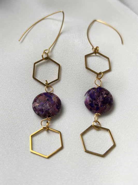 Jasper Earrings