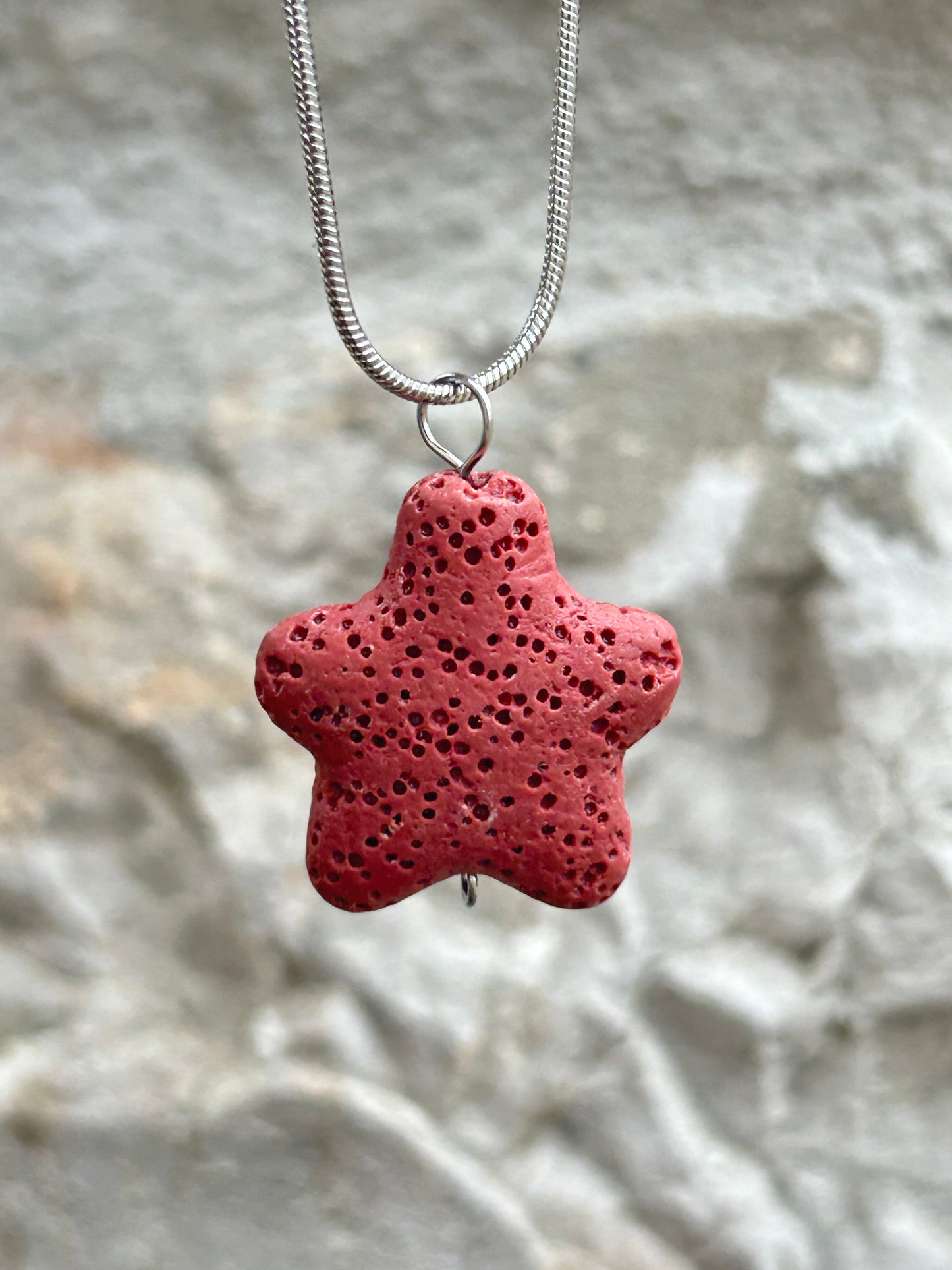 Lava Star Necklace