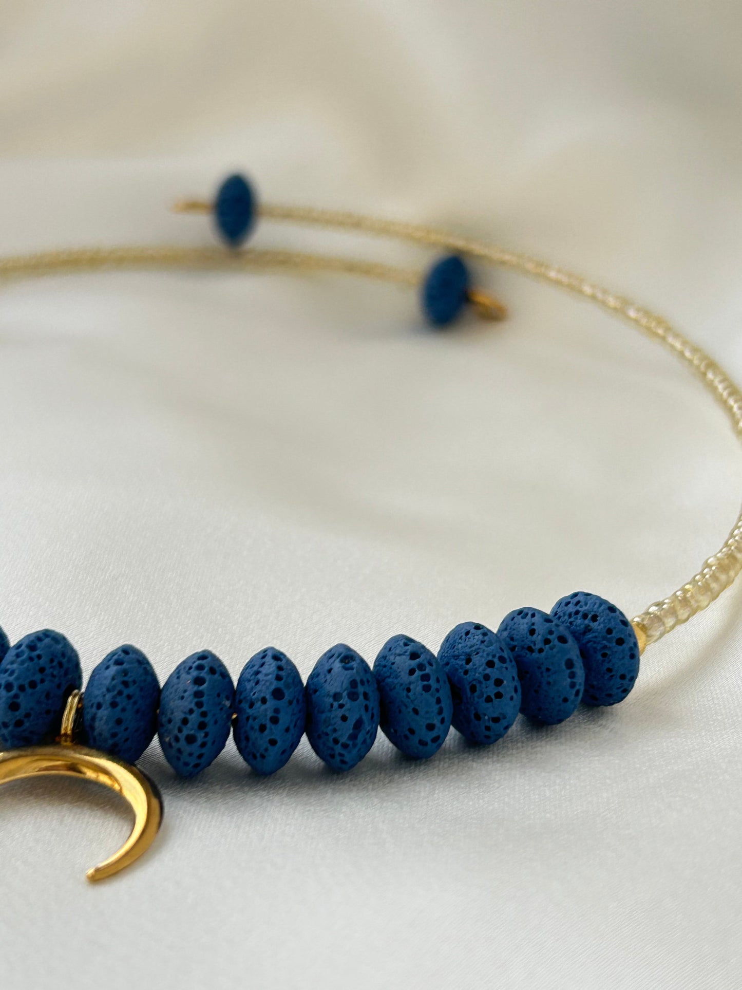 Blue Lava Choker