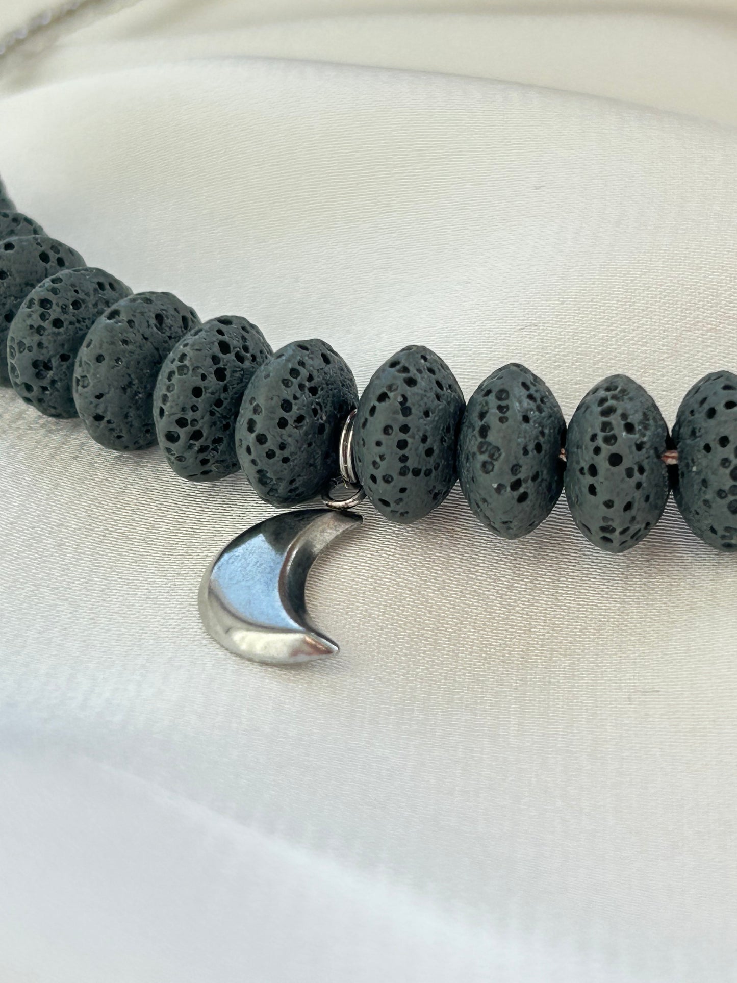 Grey Lava Choker