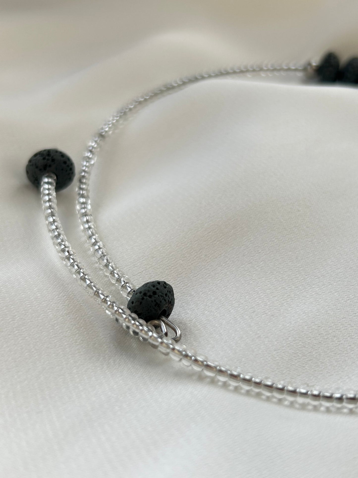 Grey Lava Choker