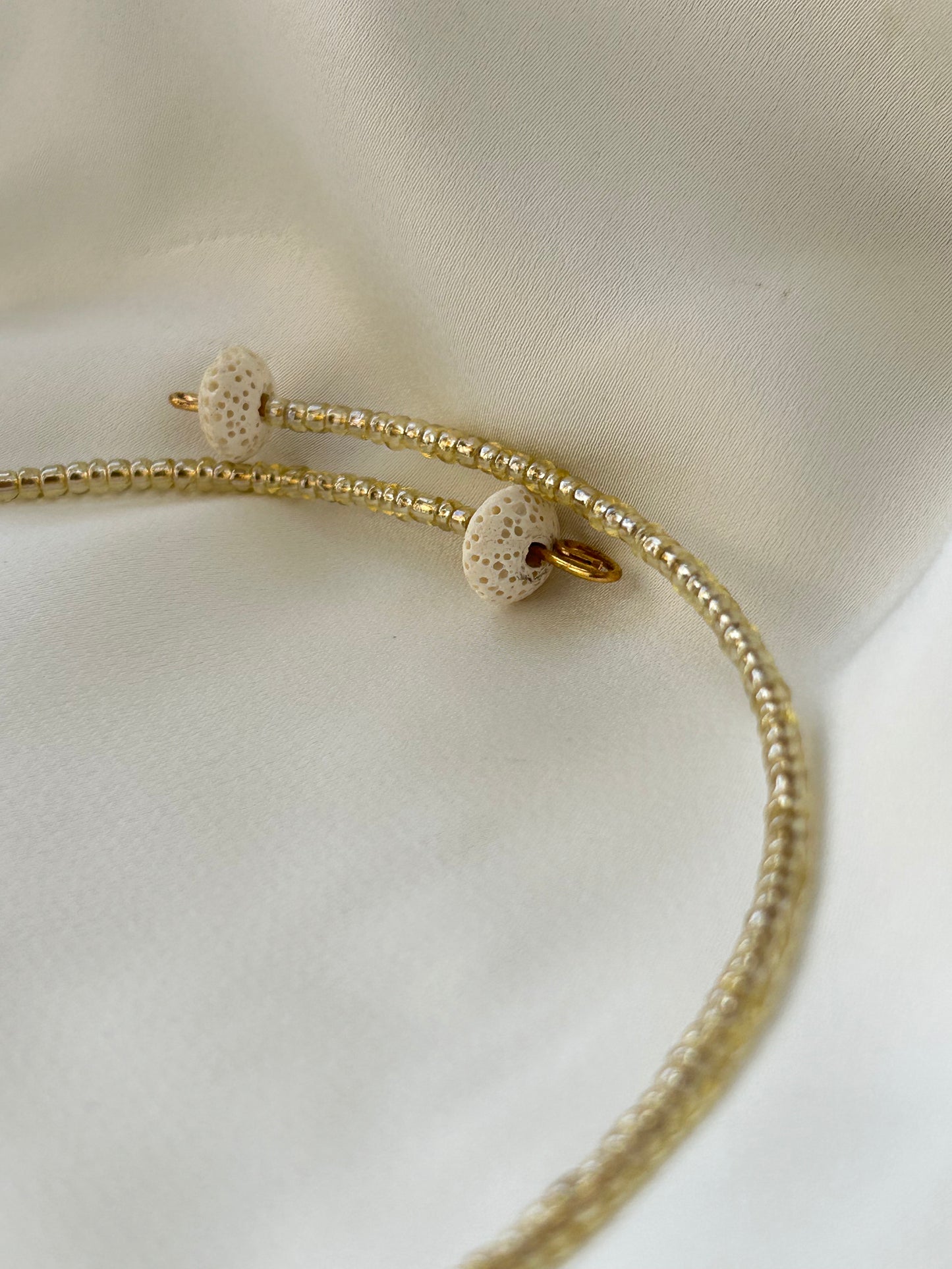 White Lava Choker