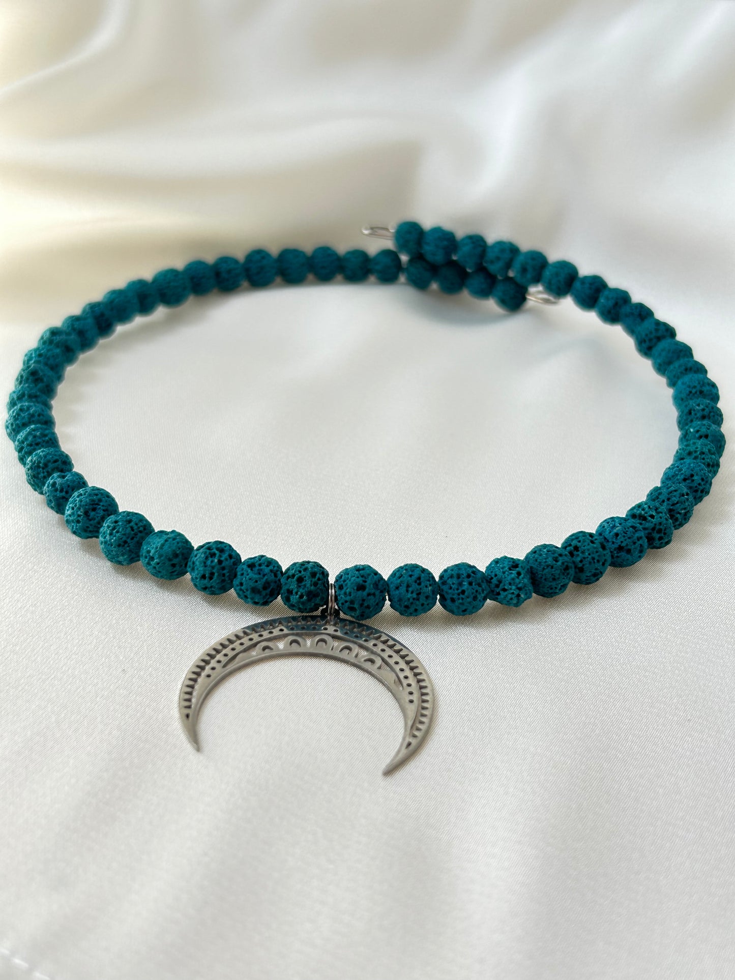 Turqouise Moon Choker